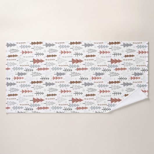 Winter Trees Bath Towels Badhanddoek (Badhanddoek)