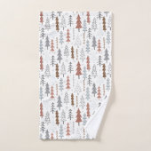 Winter Trees Bath Towels Set Bad Handdoek (Handdoek)