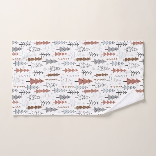 Winter Trees Bath Towels Set Bad Handdoek (Handdoek)