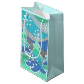 Winter Trees cadeautas klein (Voorkant Gekanteld)