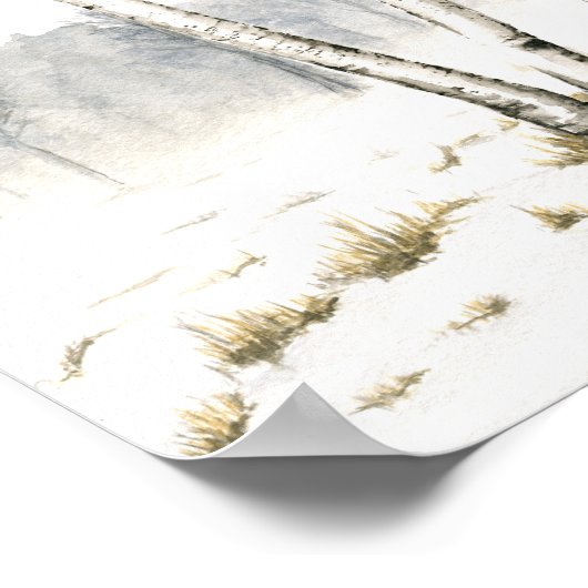 Winter Trees Fine Art Print (Hoek)