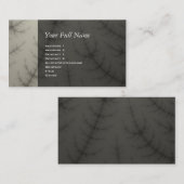 Winter Trees Fractal Visitekaartje (Voorkant / Achterkant)