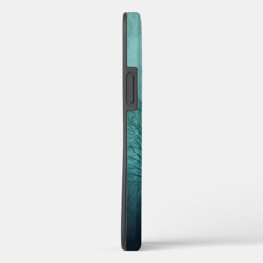 Winter Trees Green Gothic Case-Mate iPhone Case (Achterkant / Rechts)