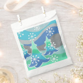 Winter Trees gunsttas Bedankzakje (Geknipt)