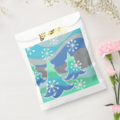 Winter Trees gunsttas Bedankzakje (Gezegeld)