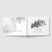 Winter Trees Mountains Gastboek Gastenboek (Volledig)