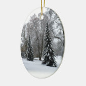 Winter Trees Ornament Personalized Winter Decor (Links)
