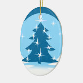 Winter Trees Ornament Personalized Winter Decor (Links)