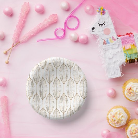 Winter Trees Paper Bowl Papieren Kommen (Feest)