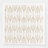 Winter Trees Paper Napkins Servet (Voorkant)
