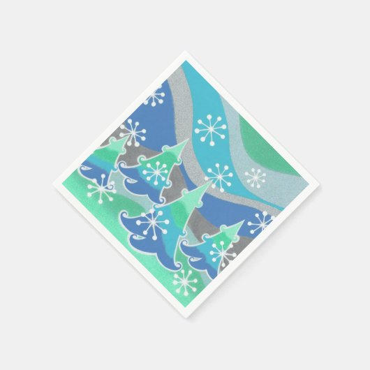 Winter Trees papier servetten (Hoek)