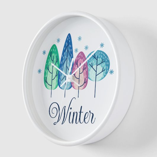 Winter Trees pasta's ontworpen (Hoek)