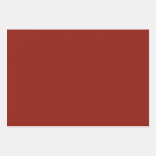 Winter Trees Red Black White Snow Wrapping Paper S (Voorkant 2)