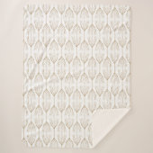 Winter Trees Sherpa Blanket (3 Sizes) Deken (Voorkant)