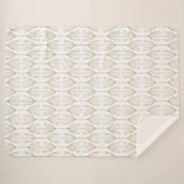 Winter Trees Sherpa Blanket (3 Sizes) Deken (Voorkant (horizontaal))
