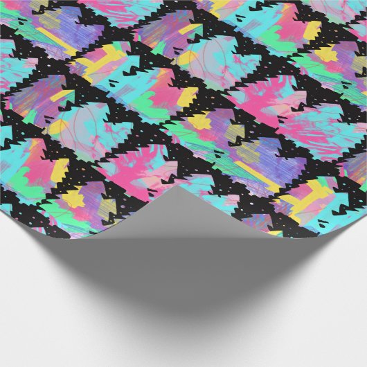 Winter Trees Wrapping Paper Cadeaupapier (Hoek)