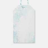 Winter Trouwherten bosrijke Favor Cadeau Label Cadeaulabel (Achterkant)