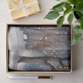 Winter Trouwpapier Tissuepapier (Geschenk)