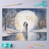 Winter Trouwpapier Tissuepapier (Craft)