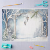 Winter Trouwpapier Tissuepapier (Craft)