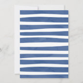 Winter Truck Blue Boy Birthday Dank je wel Kaart (Achterkant)