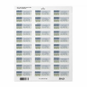 Winter trui retour adres label (Full Sheet)