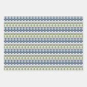 Winter trui wrapping papier set inpakpapier vel (Voorkant)