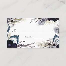 Winter Tuin Bruiloft Escort Place Card Plaatskaartje