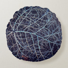 Winter Tumbleweed Rond Kussen