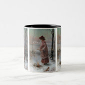 Winter Tweekleurige Koffiemok (Center)