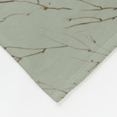 Winter Twigs Fleece Deken (Hoek)