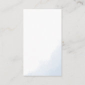 Winter Uil Baby shower Luier Raffle Informatiekaartje (Achterkant)