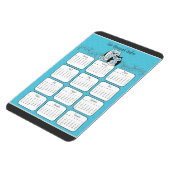 Winter Uilen 2012 Kalender Magneet (Linkerzijde)