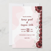 Winter Uitnodiging Kaart Design Silver Design Temp (Voorkant)