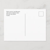 Winter Uitzicht, Lake Michigan, Indiana Duinen Briefkaart (Achterkant)