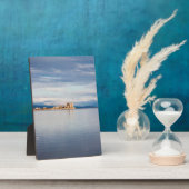 Winter uitzicht Piel Island Morecambe Bay Cumbria Fotoplaat (Zijkant)