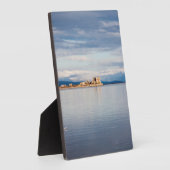 Winter uitzicht Piel Island Morecambe Bay Cumbria Fotoplaat (Zijkant)