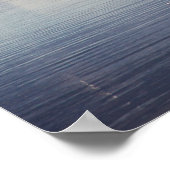 Winter uitzicht Piel Island Morecambe Bay Cumbria Poster (Hoek)