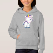 Winter Unicorn, Cute Unicorn, Magic Unicorn, Pet (Voorkant)