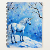 Winter Unicorn Planner (Voorkant)