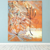 Winter (V) beroemd schilderij Canvas Afdruk (Insitu (Houten vloer))