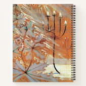 Winter (V) beroemd schilderij Notitieboek (Achterkant)