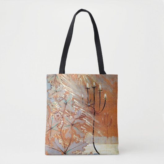 Winter (V) beroemd schilderij Tote Bag (Voorkant)