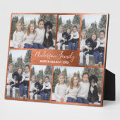 Winter Vacation Snaps Bronze Metallic Fotoplaat (Zijkant)