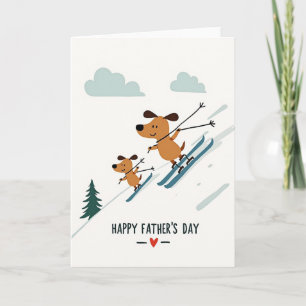 Winter Vaderdag Scene Card Kaart