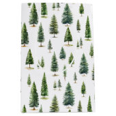 Winter Vakanesurierboom Medium Cadeauzakje (Voorkant)