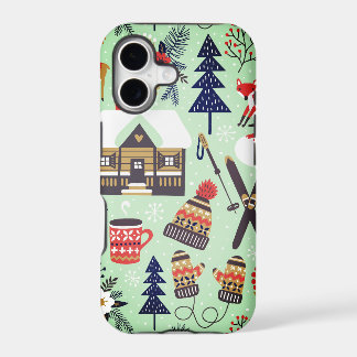 Winter/Vakantie Apple iPhone Hoesje