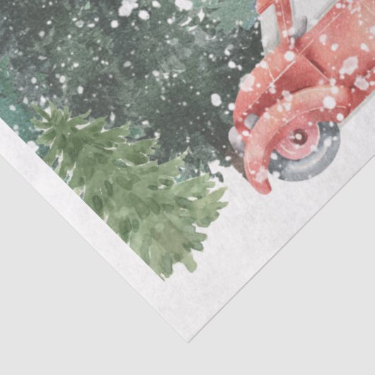 Winter Vakantie Delight Decoupage Papier (Detail)