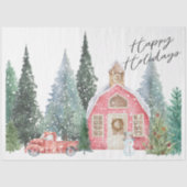 Winter Vakantie Delight Decoupage Papier (Voorkant)