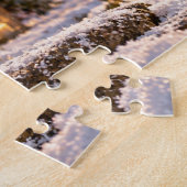 Winter Vakantie Egel Design Legpuzzel (Zijkant)